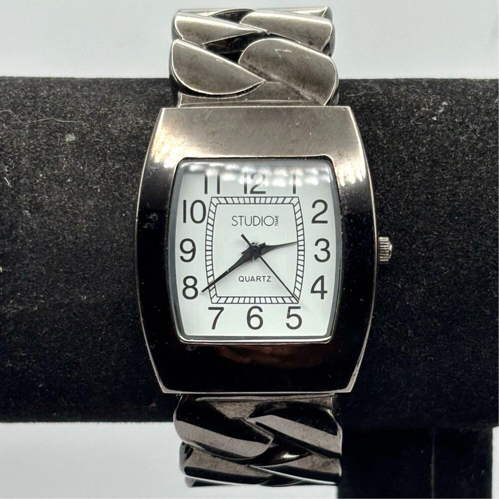 Silver Studio Time Watch